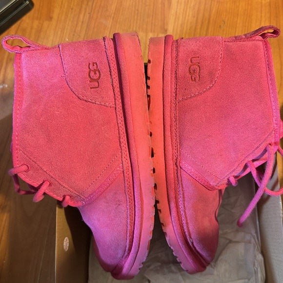 ***USED** Authentic UGG Womens Neumel Boot Pink Size 9 M - Picture 6 of 6